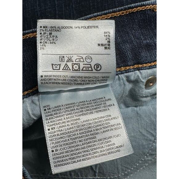 Old Navy Jeans Womens 18 Petite The Sweetheart Skinny Dark Wash Casual Normcore - Picture 5 of 8